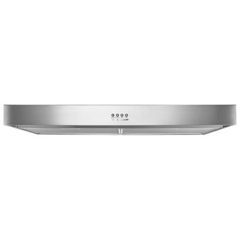 whirlpool 24 under cabinet range hood wvu37uc4fs stainless steel|Whirlpool 24.